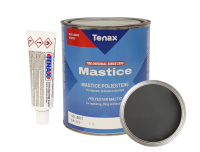 Клей полиэфирный Solido Grigio Scuro (темно-серый/густой) 1л Tenax Клей полиэфирный Solido Grigio Scuro (темно-серый/густой) 1л Tenax