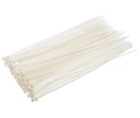 Стяжки нейлоновые 4.8x200мм хомуты 100шт. Стяжки нейлоновые 4.8x200мм хомуты 100шт.