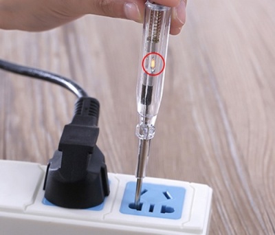 Пробник электрический 250В 190мм Пробник электрический 250В 190мм